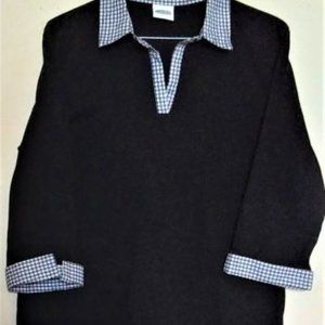 Women’s Black Polo Shirt